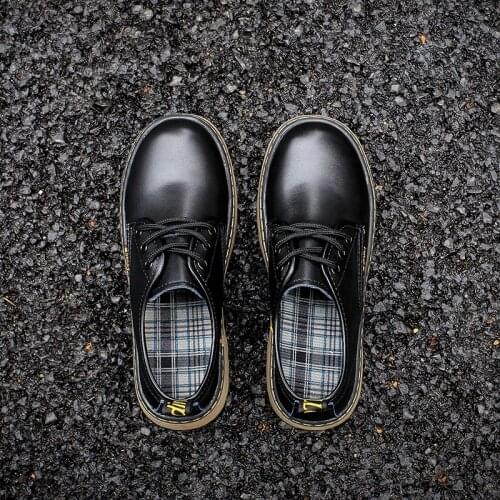 Korean Harajuku Style College Low help British style Japanese Mori Girl Flat Low Heel Round Head Vintage Sweet Lolita Shoes