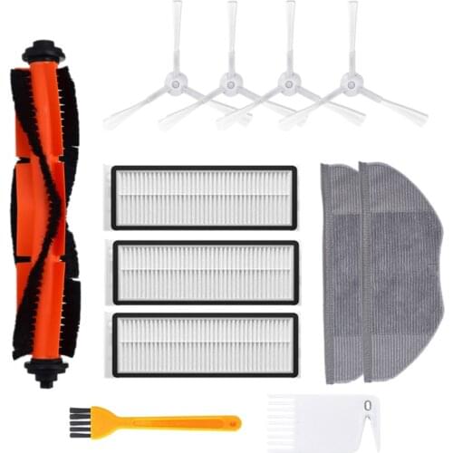 Main Rolling Brush Side Brush Hepa Filter Mop Cloth Kits for Xiaomi Mi G1 Robot Vacuum-Mop Essential G1 Cleaner Spare Parts