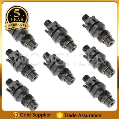 0432217275 8pc Set Holdwell Fuel Injector For 89-01 GM Chevy 6.2L 6.5L 126.0bar
