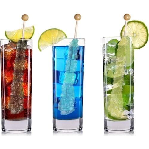 30pcs Coffee Stir Ice Crystal Lollipop Children Snacks Candy Party Wedding Candy Baking Materials