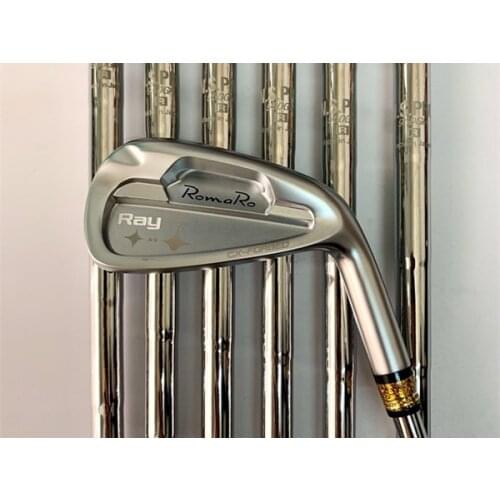 7PCS Golf Clubs RomaRo CX-Forged Iron Set RomaRo Golf Forged Irons Golf Clubs 4-9Pw Graphite/Steel Shaft With Head Cover