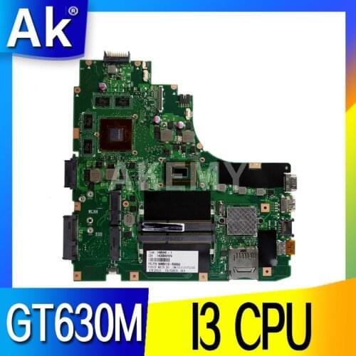 AK K46CB/K46CM Laptop motherboard For Asus K46CB K46CM K46C K46 Test original mainboard I3 CPU GT630M