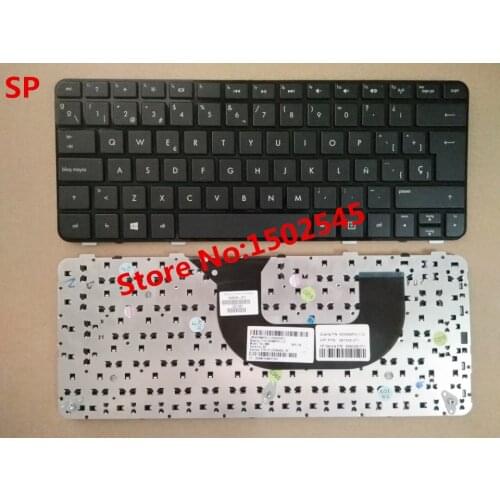 Free Shipping New Original Laptop Keyboard For HP Pavilion DM1-4000 DM1-3000 3115M 3125 SP Keyboard with Frame 697435-071