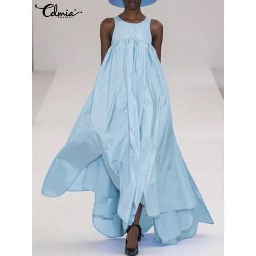 Celmia Wide Summer Dresses
