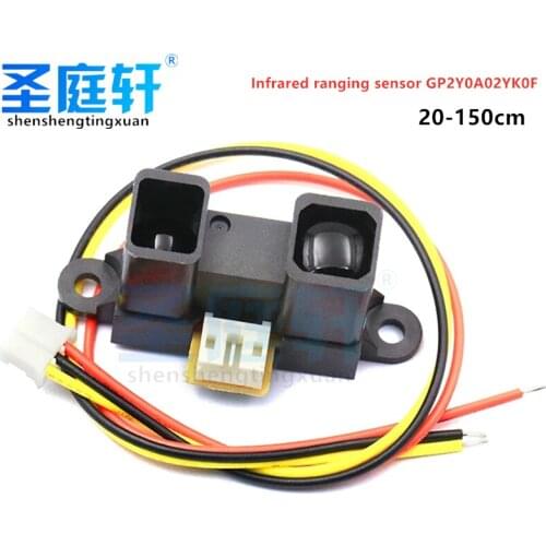Infrared ranging sensor GP2Y0A02YK0F 20-150CM distance distribution line