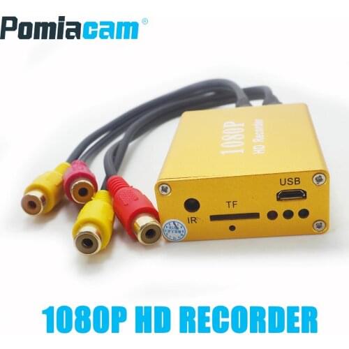 AHD/TVI DVR 1Channel CCTV AHD DVR TVI DVR 2-In-1 Video Recorder 1080P For AHD Camera TVI Camera for home car bus