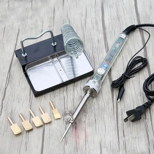 Leather Electric Iron Brass Edge Sealing Machine Line for Leather Craft Press Edge Side Head Drum Twist Groove Iron Frame