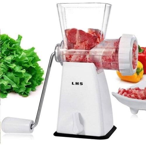 Meat Grinder Beef Sausages Maker Manual Meat Mincer Hand Operated Food Processors Noodles Grinder Kitchen Tool Gadgets