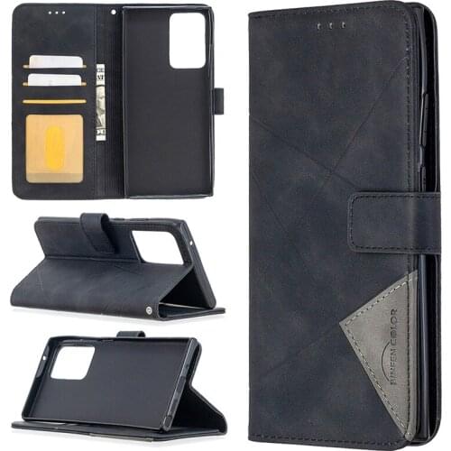 New For Samsung Galaxy Note 20 Ultra Luxury Leather Phone Case na For Samsung Note 20 Note20 Ultra 5G 4G Wallet Flip Cover Coque
