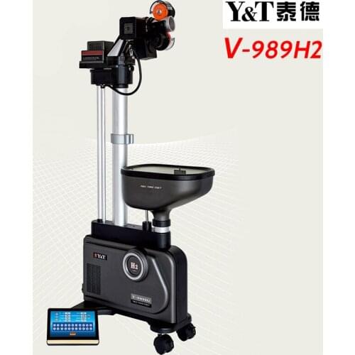 New Table Tennis Robot Balls Picker Ping Pong Auto Ball Training Machine V-989H2 Top Quality