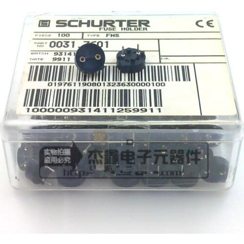 Original new 100% micro fuse holder 0031.7601 FMS250V 6.3A