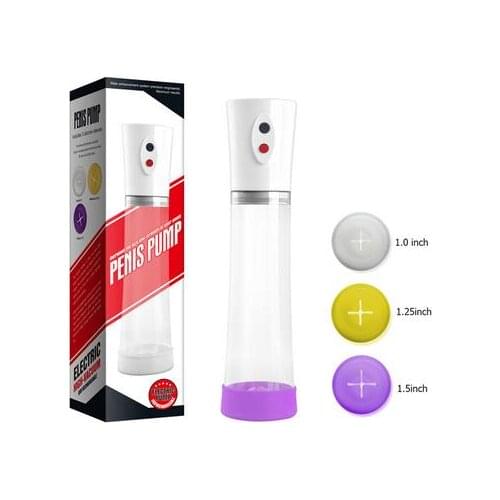 Rechargeable Electronic Penis Pump,Male Masturbation,Penis Enlargement Vacuum Pump Enlarger Sex Toys Free by DHL