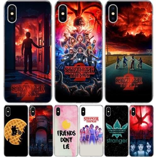 Stranger Things Poster TV Silicon Phone Case For Apple IPhone 11 12 Pro X XR XS Max 7 8 6 6S Plus 7G 6G 5S SE + Pattern Cover Co