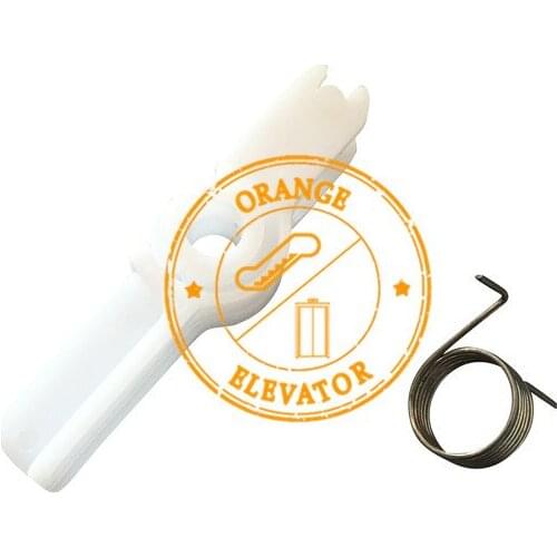 10 Pieces Elevator Door Vane Stop Lever with spring FAA331M2