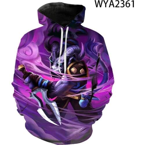 Hoodies Men Women Children Dota 2 Sweatshirt 3D Printed Pullover Long Sleeve Streetwear Casual Hoody Boy Girl Kids Cool Tops
