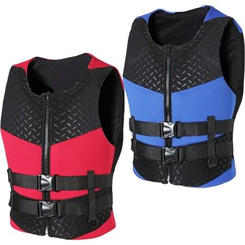 Water Sports Life Jacket Life-Saving Clothes Buoyancy Vest Motorboat Fishing Surfing Anti-Collision Clothing Swim Vest Neoprene