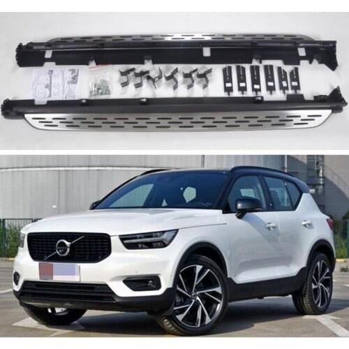 High Quality Pedal Running Board Side Step Bar Door Fixed Nerf For VOLVO XC40 2018 2019 2020 2021