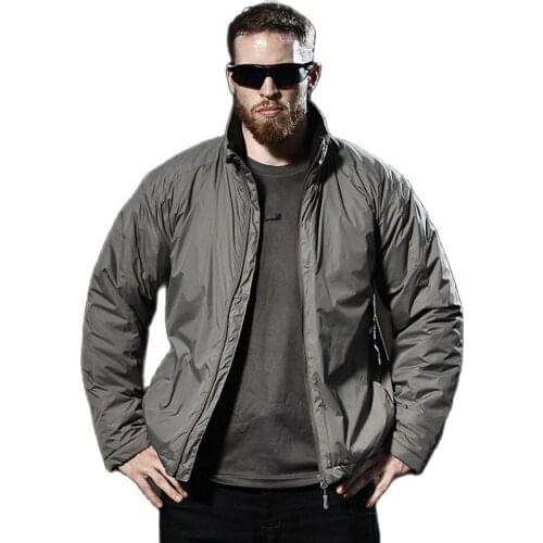 Winter Military Thick Parka Tactical Jacket for Men Lightweight Warm Thick Jacket Coat Working Clothes Casual Outwear