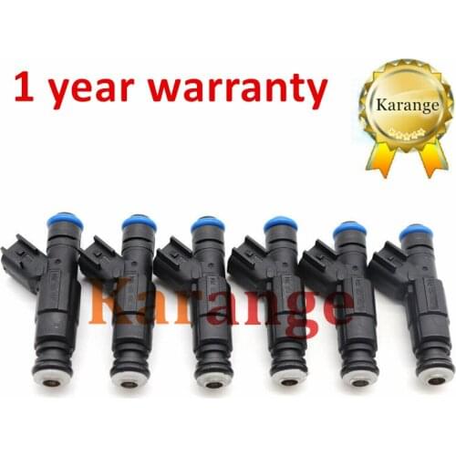 0280155923 6PCS Upgrade Fuel Injectors For Cherokee Grand Cherokee 0280155784