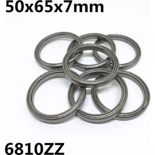10pcs 6810ZZ 6810-2RS The high quality of ultra-thin deep groove ball bearings 50x65x7 mm 6810Z 6810RS