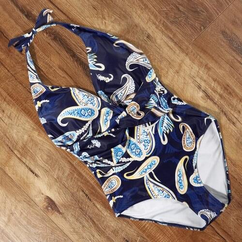 2021 Sexy One Piece Tankini Plus Size Swimwear Women Deep V Monokini Swimsuit Push Up Bathing Suit Female High Waist Bodysuit