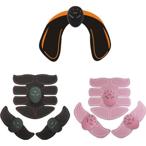 EMS Wireless trainer Muscle massage electric massager Abs stimulator for Hip Abdomen Arm abdominal full trainer Slimming