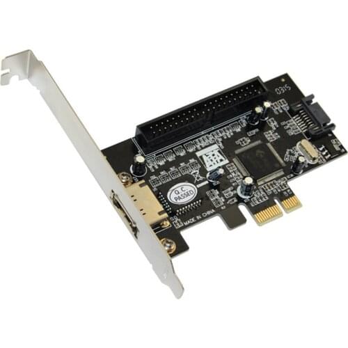Combo SATAII +IDE PCI-Express RAID Controller Card 1Port IDE and 1port sata Card for PC/desktop laptop