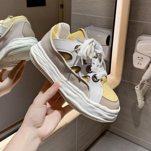 Sneakers Women Shoes New Designer Female Vulcanized Shoes Casual Thick Bottom Platform Sneakers Women Zapatillas De Mujer