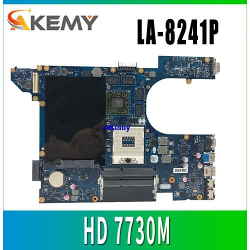 LA-8241P motherboard CN-06D5DG 06D5DG 6D5DG For DELL Inspiron 15R 5520 7520 laptop motherboard HD 7730M 8*video memory