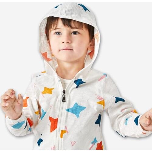 2019 summer kid Sunscreen clothes Dinosaur boys girls Comfortable Ultrathin rash guards full t shirt baby Toddler casual tops