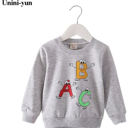 New 2019 Brand Quality 100% Cotton Sweatshirts Baby Girl Clothes Children Clothing T Shirts BBebe Girls pullover Kids top