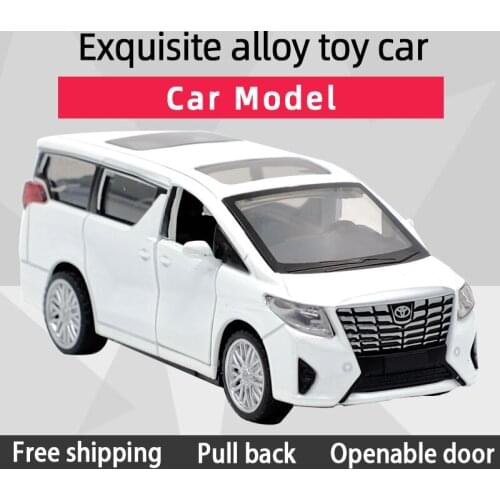 New Arrival Caipo ALPHARD MPV Alloy Diecast Car Model Toy With Pull Back /For Kids Gifts /Educational Toy Collection
