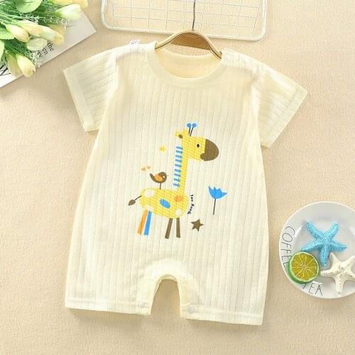 Casual Cute Toddler Costume Baby Romper Newborn Baby Clothes Girls Onesie Infantil Jumpsuit Pure Cotton Baby Climb Clothes