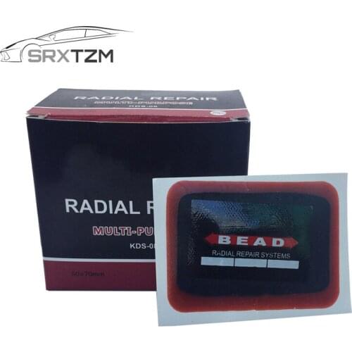 SRXTZM 20pcs 50*70mm Bicycle Tyre Piece Service Patch Bike Tyre Inner Tube Prick Repair Pad Butyl Rubber Pierce Pad High Quality