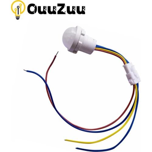 110V 220V LED Mini Closet PIR Sensor Detector Smart Switch PIR Infrared Motion Sensor Detection Automatic Sensor Light Switchs