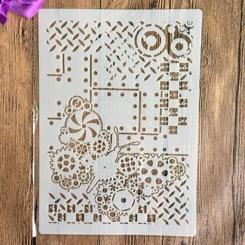 A4 29 *21cm DIY Stencils Wall Painting Scrapbook Coloring Embossing Album Decorative Paper Card Template,wall drawing stencils