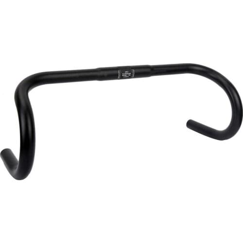 Bicycle Bullhorn Handlebar 25.4x420mm High Strength Aluminum Alloy Road Bike Curved Handlebar Ultralight Racing Bicycle Drop Bar