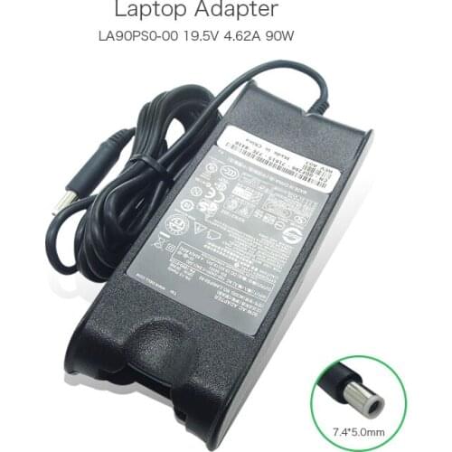 19.5V 4.62A 90W 7.4*5.0mm LA90PS0-00 PA-10 Family DF266 Laptop Adapter Charger for Dell Inspiron 300m 1501 9400 E170 Adapter