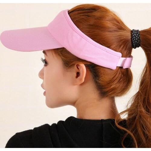 2021 Womens Empty Top Duck Tongue Baseball Cap Sun Visor Fashion Hip Hop Golf Hat Outdoor Sports UV Sunscreen