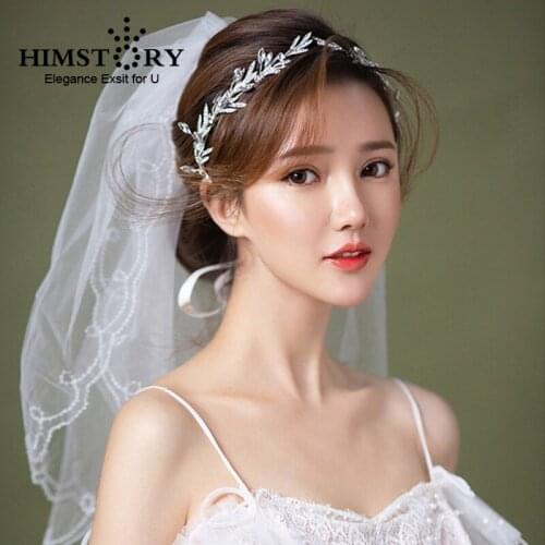 Wedding Sweety Simple Korean Headband Crystal Elegance Bridal Women Princess Hair Jewelry Gifts Girls Hairwear Accessories