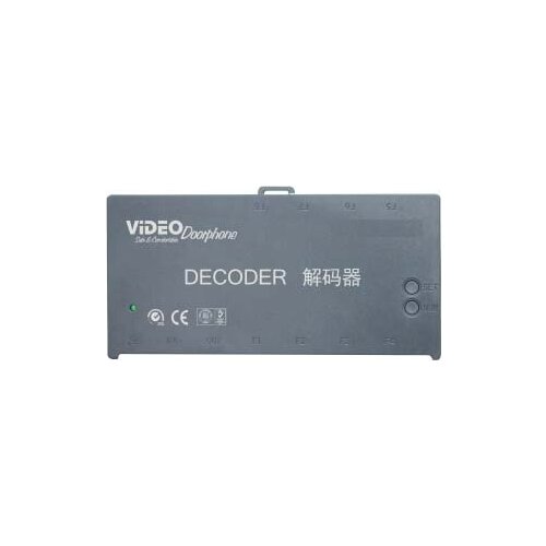 ZHUDELE Luxury Home Security Intercom System Decoder for building video door phone/audio intercom doorbell in stock