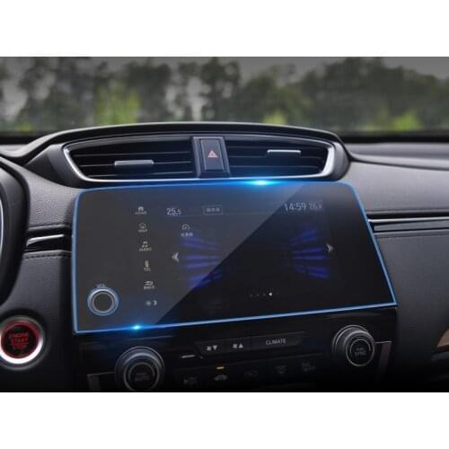 For Honda CRV CR-V 2017 2018 2019 Instrument panel navigation display tempered protective film control car GPS screen stickers i