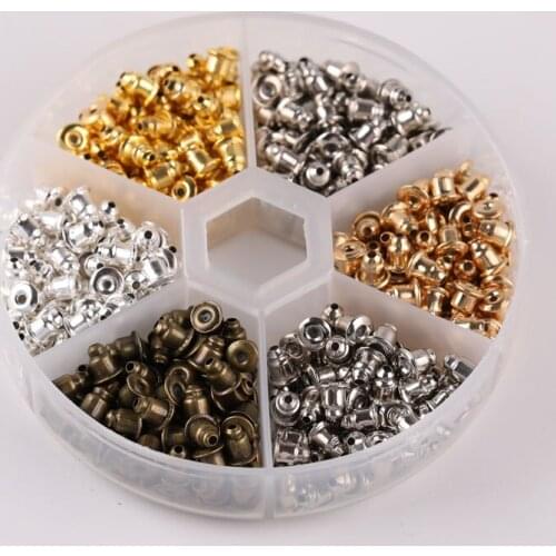 50pcs diy jewelry accessories handmade bead material warhead ear plug