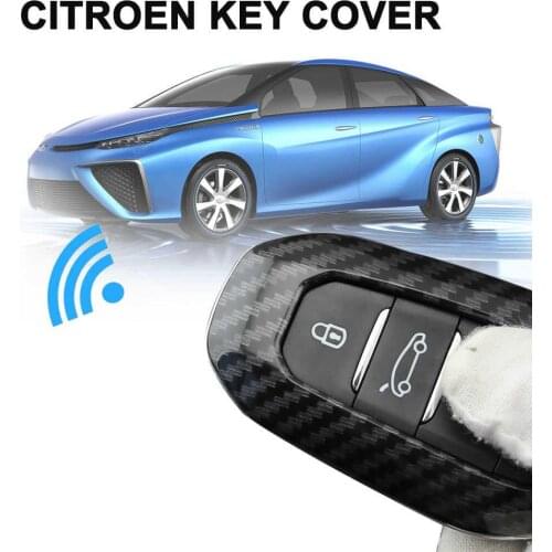 Key Case Fob Bag Holder ABS Hard Shell Cover Parts Fit ForPeugeot 508 2019-2020 3008 5008 ForCitroen C3 C4 C5 ForDS 3 5 7