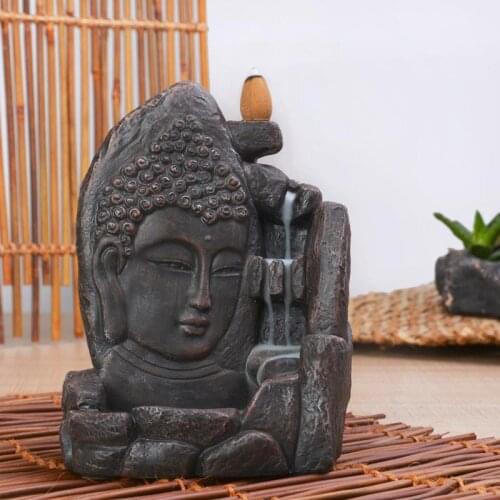 Fobishi rhymes back creative Tower of smoke back sandalwood fragrance aroma of the incense burner censer incense road