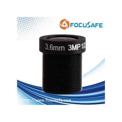 Focusafe Hot Selling 3 Megapixel 3.6mm M12 Board Lens 3 MP CCTV Board Lens 95.6degree for 1/2.5" 3MP HD Security Camera