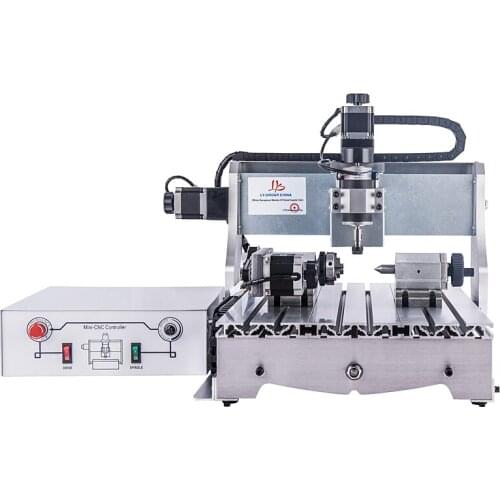 Russia NO TAX CNC Milling Machine 4030 T-D300 4axis 3040 CNC Router Engraving Machine for DIY Wood Metal Engraver