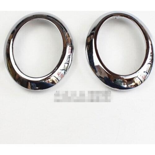 CHROME FRONT FOG LIGHT COVER TRIM MOLDING GARNISH LAMP FIT FOR Modern Santana wyz