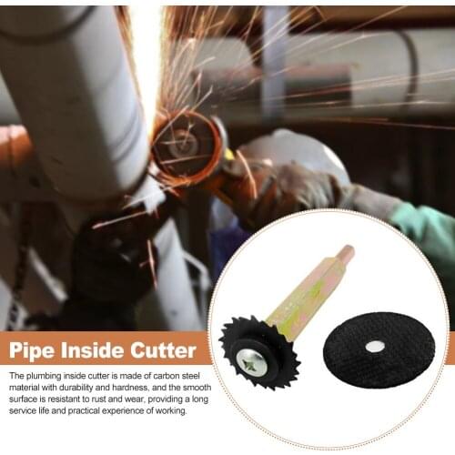 Wear Resistant Manual Hardware Maintenance Carbon Steel Pipe Inside Cutter Hardness Durable Home With Grinding Wheel Factory