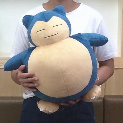 Pokemon Anime Games series new 45CM Snorlax plush toy Swire armor stuffed toys A birthday present for children